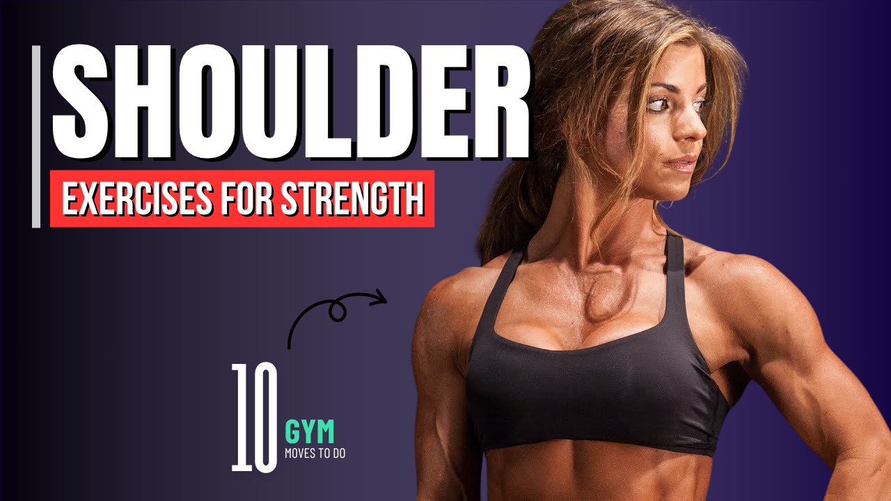 10 Gym-Only Shoulder Exercises That Maximize Strength & Muscle Definition
