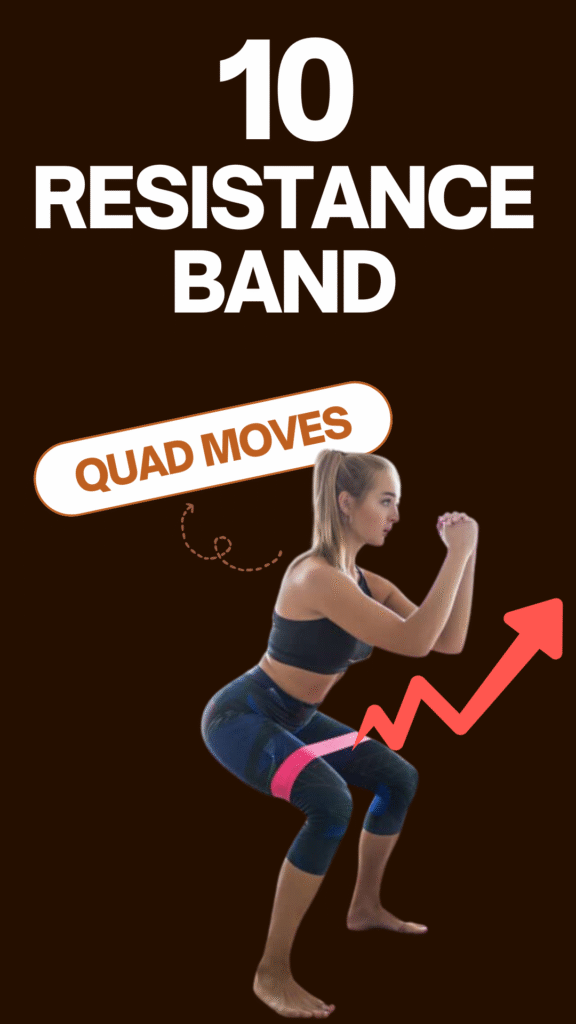 1. 10 Resistance Band Quad Exercises to Sculpt Ultimate Thighs at Home