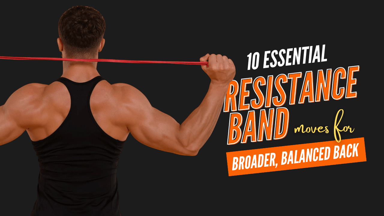 10 Essential Resistance Band Moves for a Broader, Balanced Back