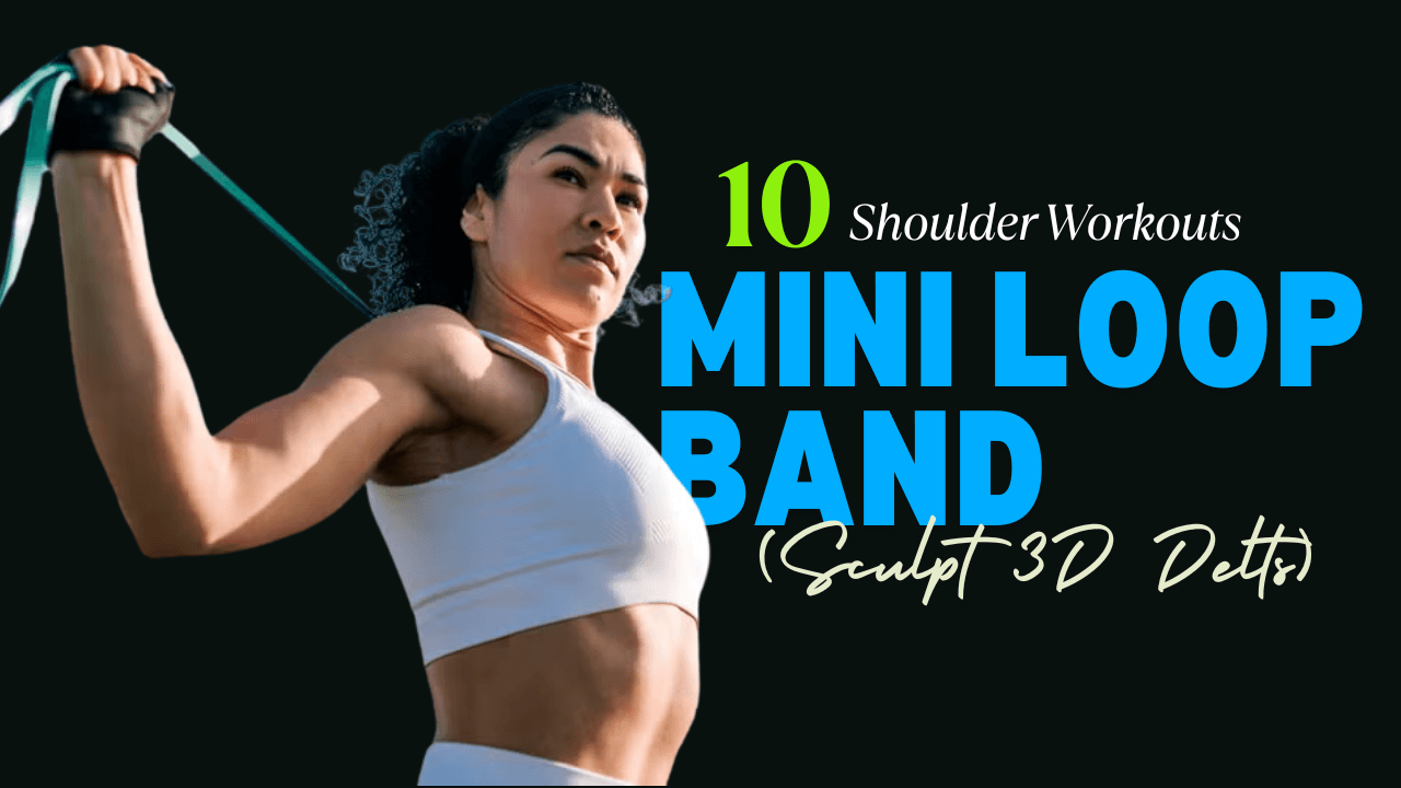 10 Mini Loop Band Shoulder Workouts to Sculpt 3D Delts