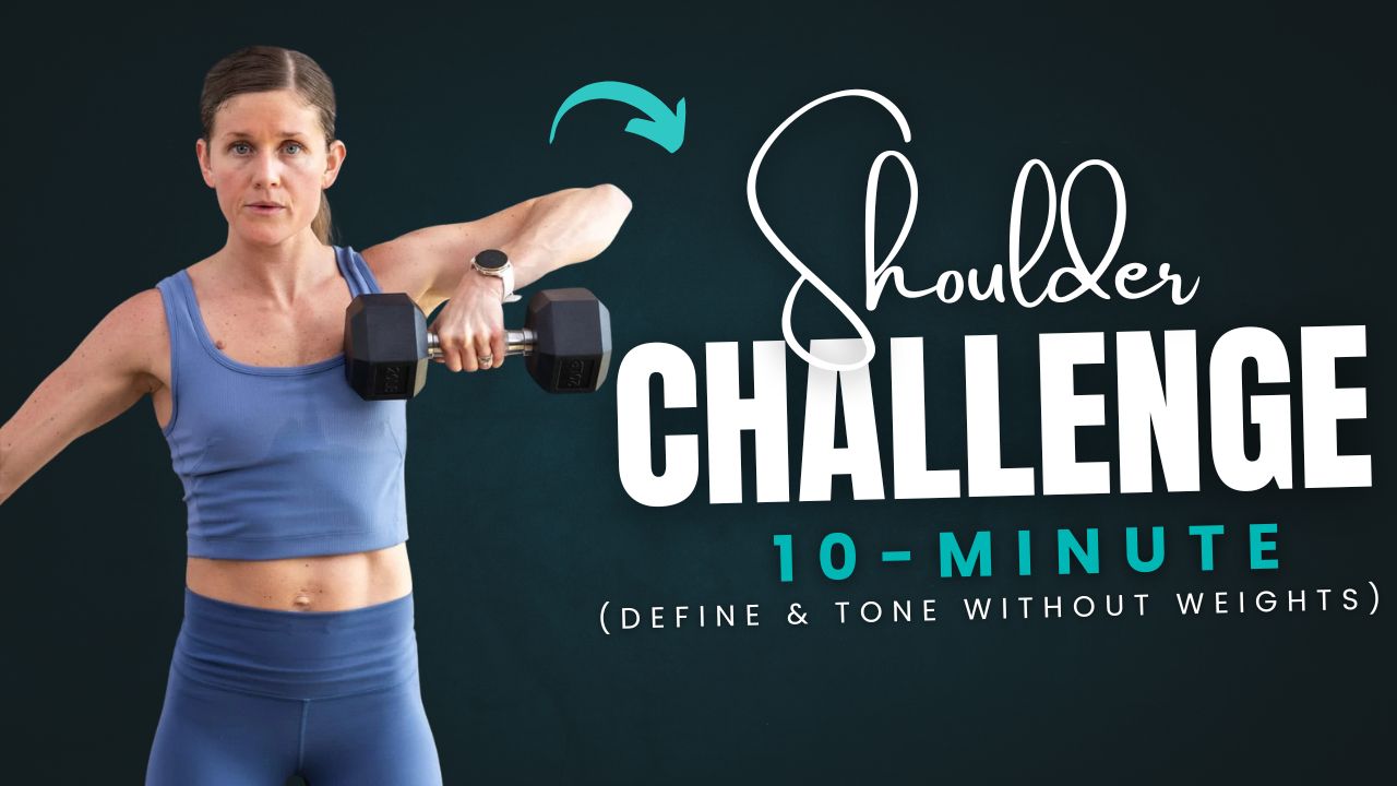 10-Minute Shoulder Sculpt Challenge Define & Tone Without Weights