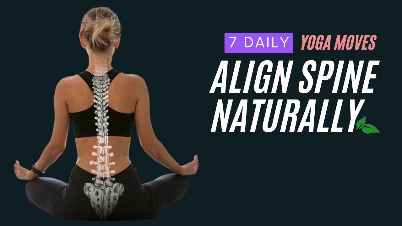 7 Daily Yoga Moves to Align Your Spine Naturally