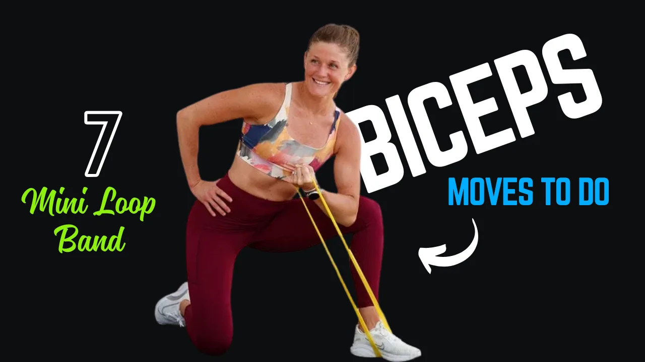 7 Mini Loop Band Bicep Moves to Sculpt Bigger, Leaner Arms Fast