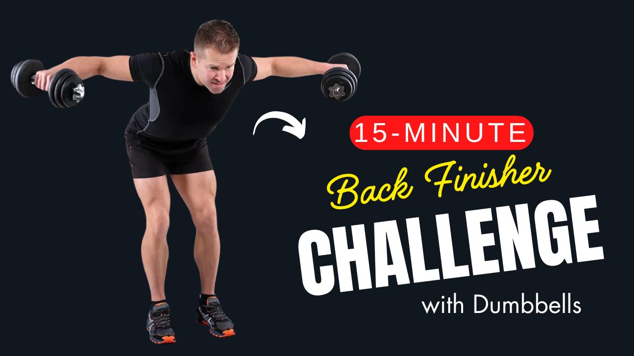 15-Minute Back Finisher with Dumbbells to Reduce Muscle Imbalances