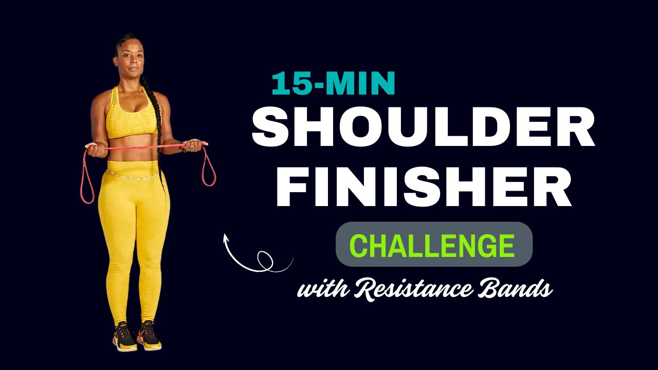 15-Minute Shoulder Finisher Challenge with Resistance Bands