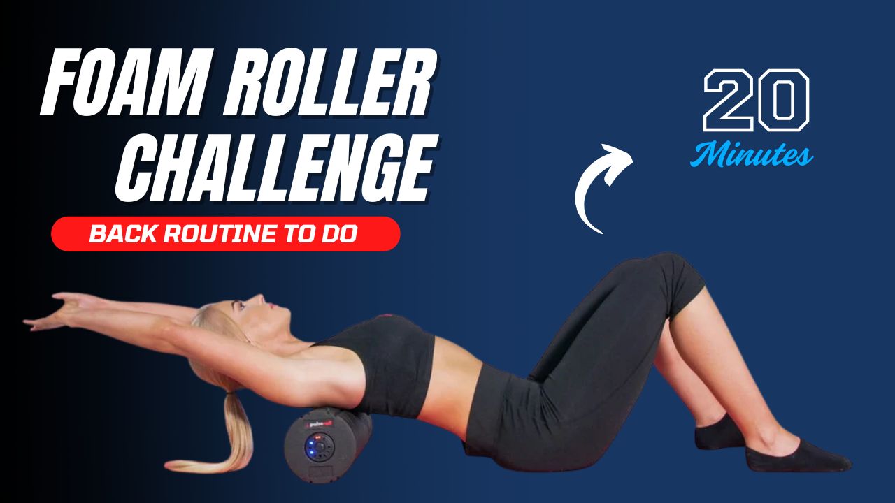 20-Minute Back Routine Challenge with Foam Roller to Supercharge Fat Loss