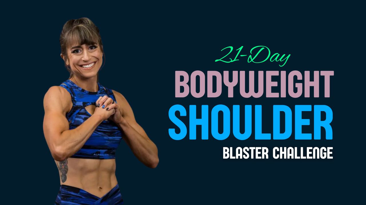 21-Day Bodyweight Shoulder Blaster Challenge for Lean Muscle Growth