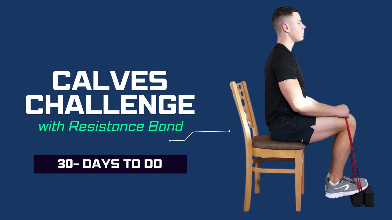 30-Day Resistance Band Calf Challenge for Explosive Jumping Power