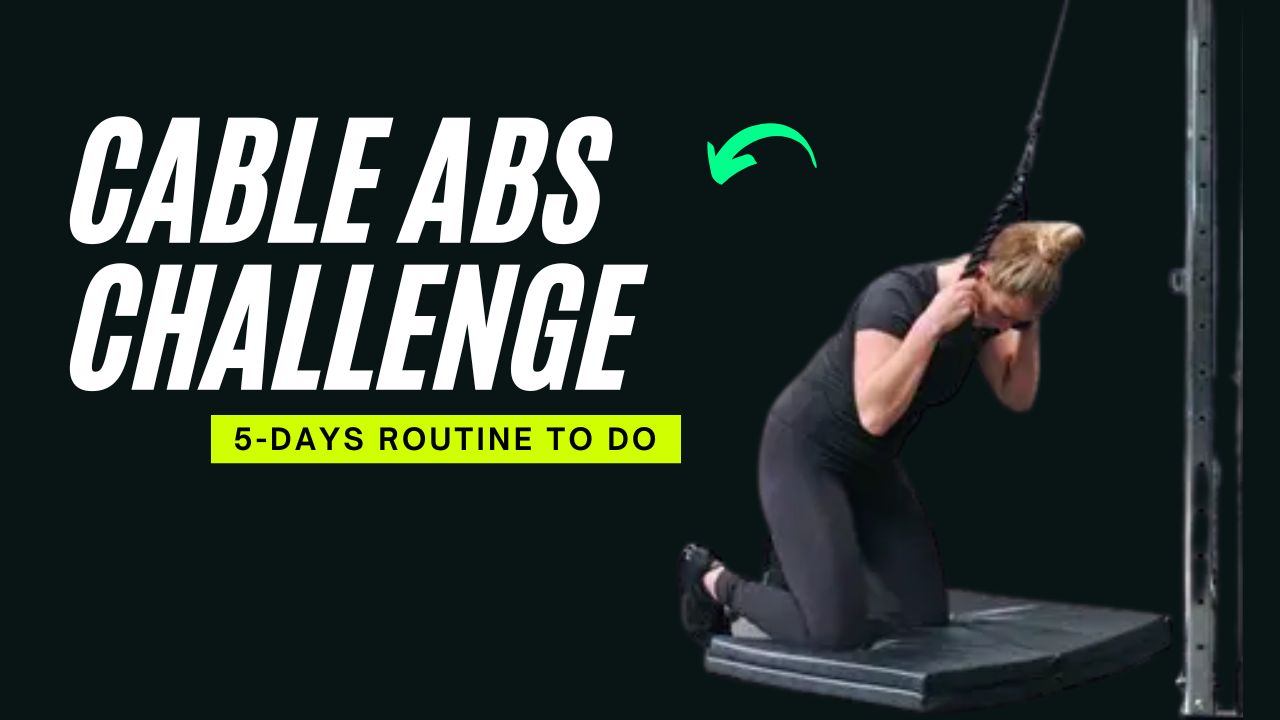 5-Day Cable Machine Core Challenge for Balanced Abs Strength