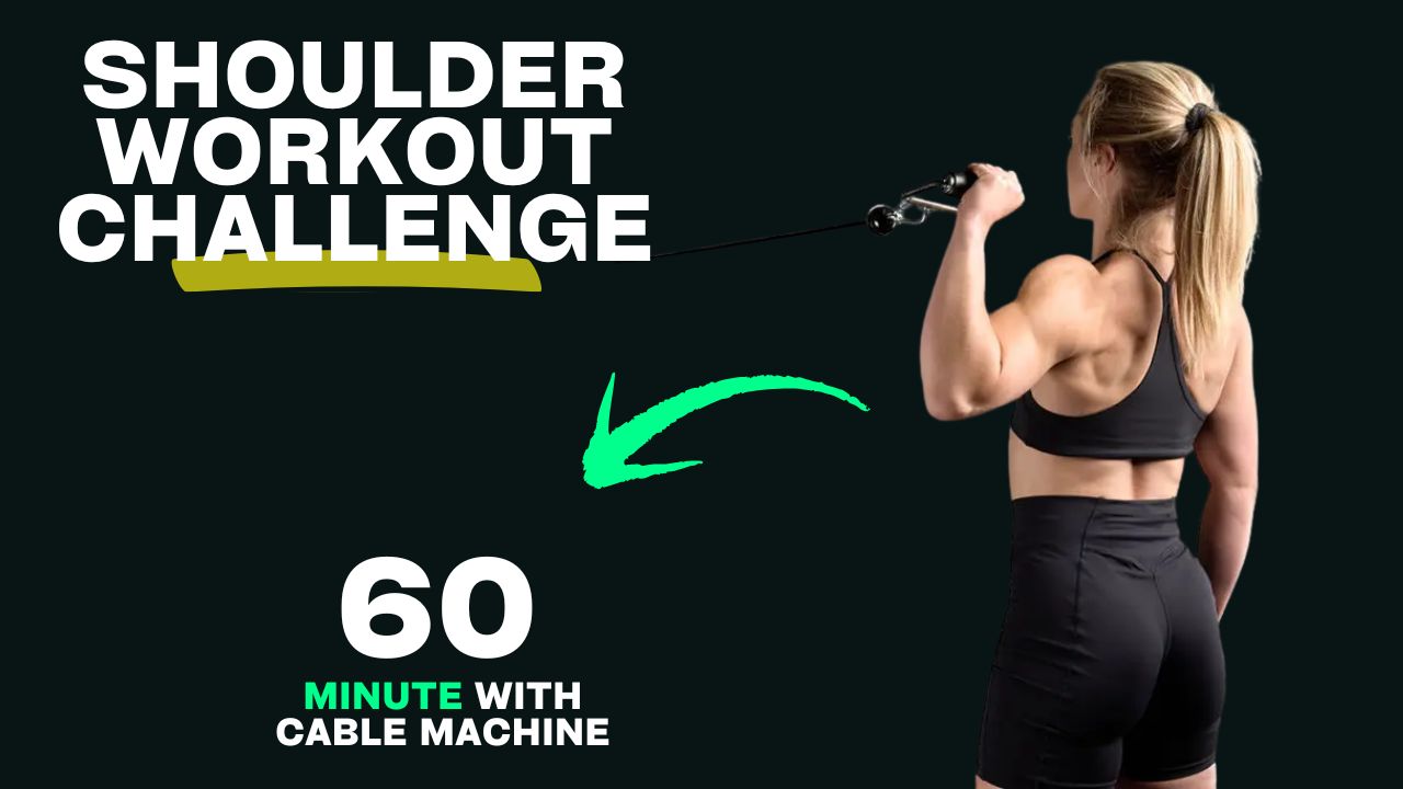 60-Minute Cable Machine Shoulder Workout Challenge for Strength & Definition