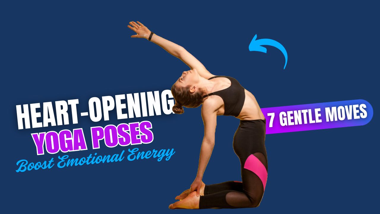 7 Gentle Heart-Opening Yoga Poses to Boost Emotional Energy