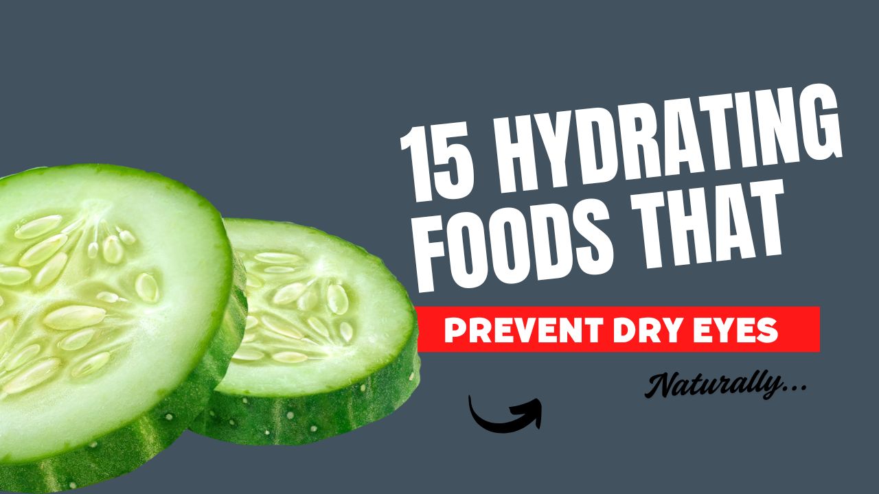 15 Hydrating Foods That Prevent Dry Eyes